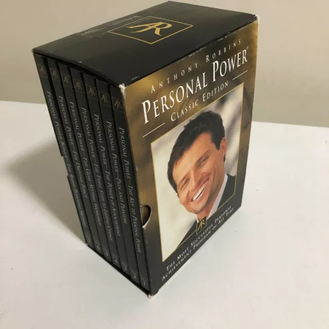 Anthony Tony Robbins Personal Power Classic Edition 7 Day - DVD Box Set