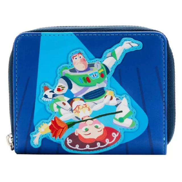 Loungefly Disney Pixar Moments Toy Story Jessie & Buzz Dance Zip-Around Wallet