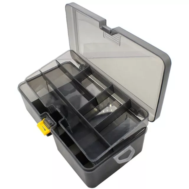 FISHING TACKLE BOXES Two Layers Fishing Bait Box for Outdoor