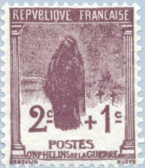 EBS France 1926 - WWI War Orphans - Orphelins de la Guerre - YT 229 - MH*