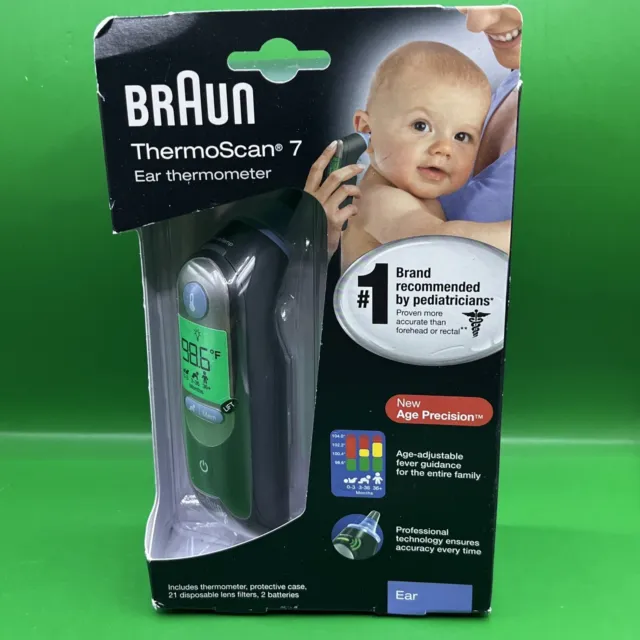 Braun Thermoscan Ear thermometer IRT 6020/6500/6510 plus covers