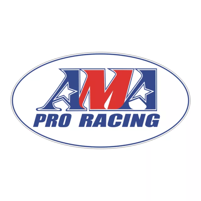 Sticker plastifié AMA PRO RACING - 13cm x 7cm