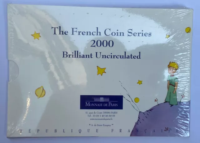 Bu @ Coffret Brillant Universel Complet En Franc 2000 @ Neuf Scelle @ Rebord ?? 2