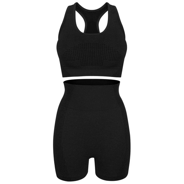1 set abiti da yoga abiti da allenamento abiti da yoga due pezzi set da allenamento per