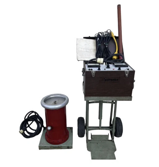 Hubbell HiPotronics Ac Portable Hipot Model 100HVT Insulation Tester 100kV +Coil Hubbell HiPotronics Ac Portable Hipot Model 100HVT Insulation Tester 100kV +Coil