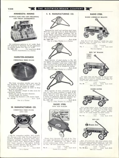 1958 PAPER AD 3 PG Radio Steel Coaster Wagon Super Flyer Rex Murray Deluxe 1958 PAPER AD 3 PG Radio Steel Coaster Wagon Super Flyer Rex Murray Deluxe