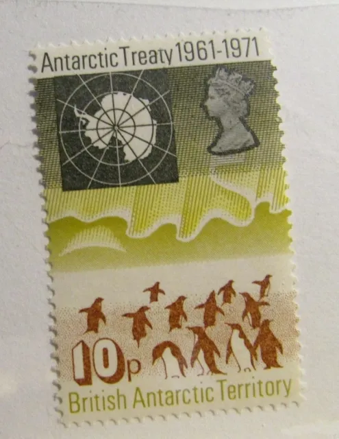 BRITISH ANTARCTIC TERRITORY Sc #42 ** MNH, very fine postage stamp. birds
