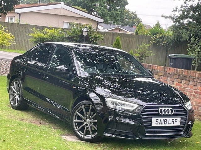 2018 Audi A3 1.5 TFSI BLACK EDITION 4d 148 BHP Saloon Petrol Semi Automatic