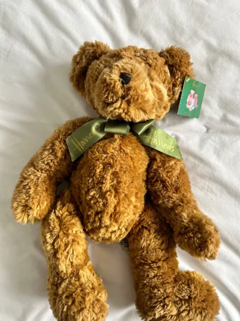 Harrods Large Harry  20 inch vintage Teddy Bear With Tags