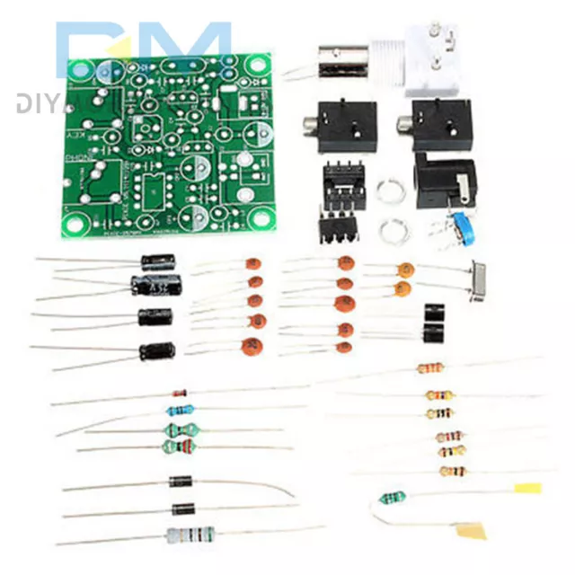 RADIO 40M CW Shortwave Transmitter QRP Pixie DIY Kit Receiver 7.023-7.026MHz