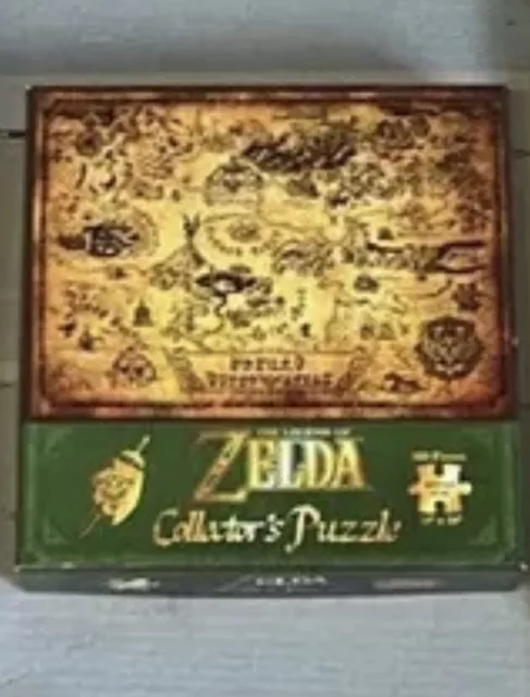 The Legend of Zelda Collector's Puzzle Hyrule Map Landkarte Puzzle