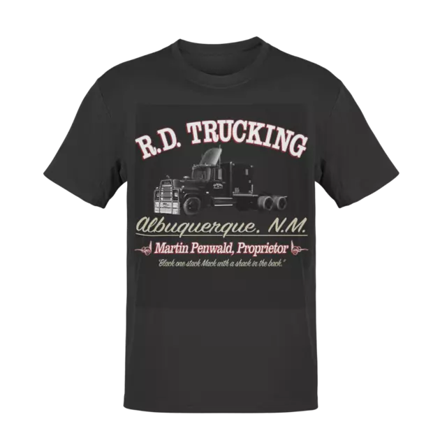 R.d. Trucking T Shirt Trucking Convoy Mens Birthday Retro Film Movie Motorcycle