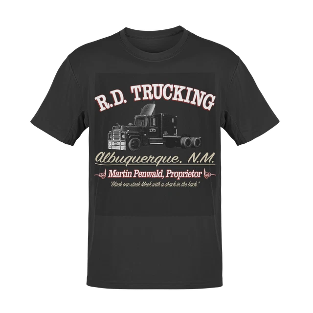 R.d. Trucking T Shirt Trucking Convoy Mens Birthday Retro Film Movie Motorcycle
