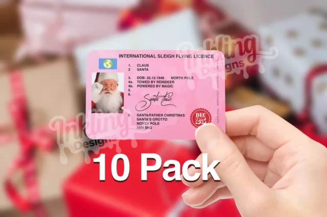 Santa's Magic Key - Magic Santa Key with FREE lost Santa's Sleigh Flying  Licence