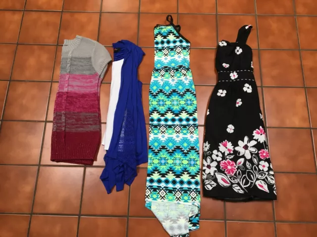 Girls 16 Shirt Sweater Dress Lot Justice IZ Byer CRB Disorderly Kids