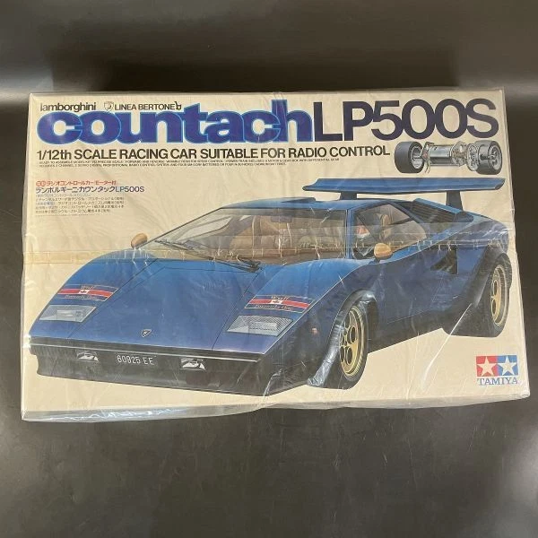 TAMIYA 1/12 RC Lamborghini Countach LP500S LINEA BERTONE Model Kit ...