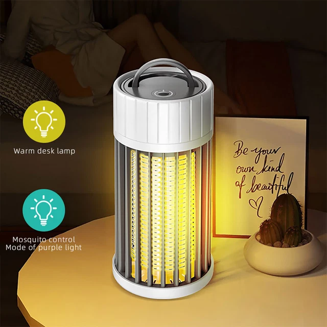 Elektrischer UV LED Insektenvernichter Insektenfalle Mückenlampe Fliegenfänger 12