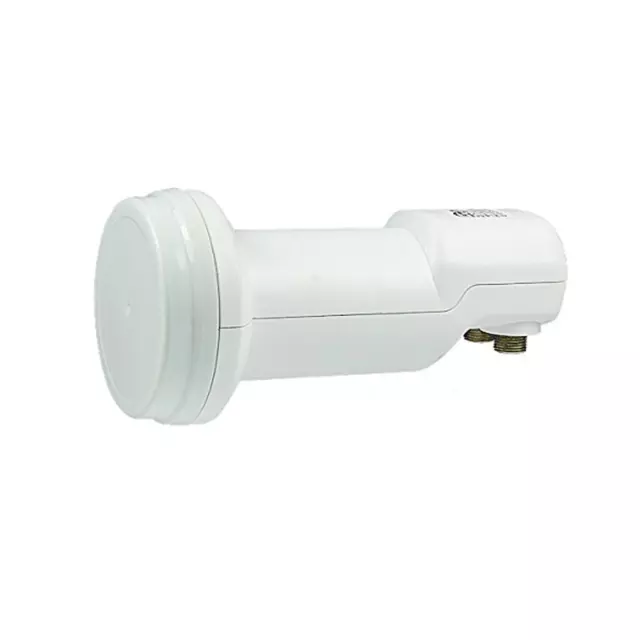 Skymaster Twin LNB White Line FULL HD 3D HDTV 2 Teilnehmer LNB 0,1dB