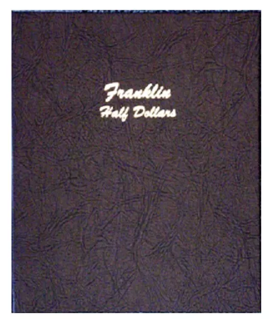 New Dansco #7165 Franklin Half Dollars 1948-1963 Supreme Coin Album