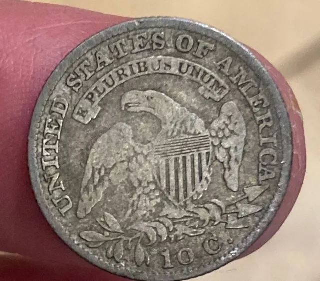 1829 10C Capped Bust Dime. Nice  Example!