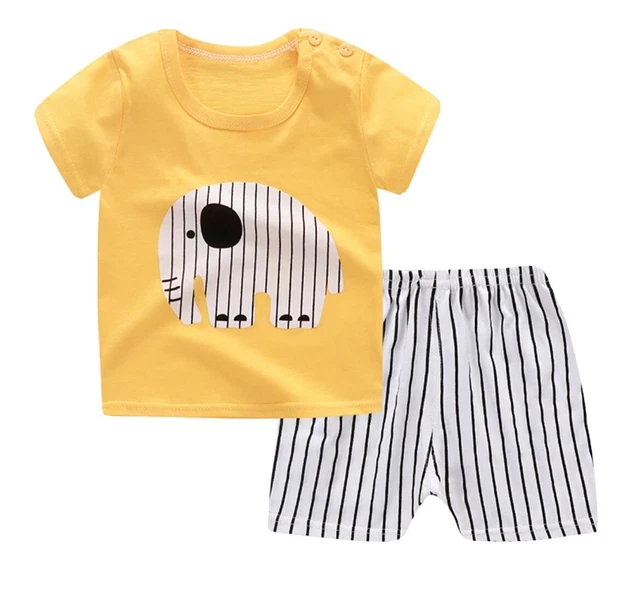 New Boys shorts and T-shirt, summer set, summer outfit, cotton, 12-18 months
