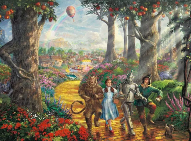 New The Wizard Of Oz Movie Poster Premium Wall Art Print Size A5-A1