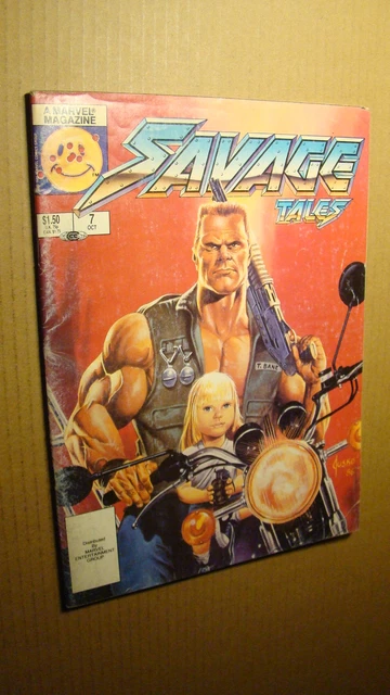 Savage Tales 7 *Solid Copy* Larry Hama G.i. Joe Marvel 1986
