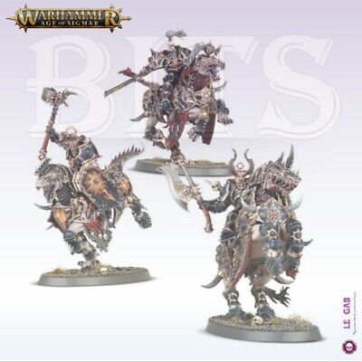 HEAD Bits Slaves to Darkness Chaos Knights 2020 Warhammer Age of Sigmar AoS Bitz 