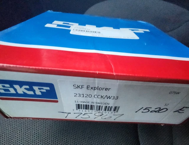 Roulement à Rouleaux Sphériques SKF Explorer 23136 CCK/W33 - Neuf, Diamètre 300mm