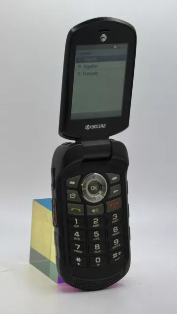 Kyocera DURAXE E4710 AT&T LTE 4G Rugged Flip Phone - Works Great!