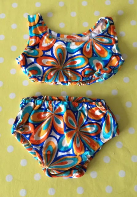 Costume da bagno bikini originale vintage anni '60 bikini RARO Nuovo Oldstock TV Costume da bagno bikini originale vintage anni '60 bikini RARO Nuovo Oldstock TV