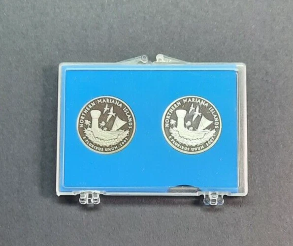2009 S Territorial Silver & Proof  Quarter Set (Northern Marinara Islands)
