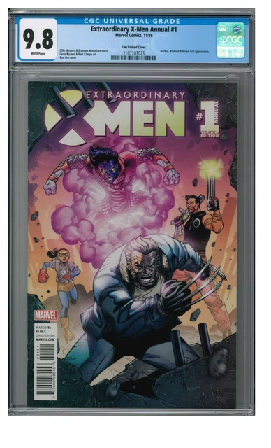 Extraordinary X-Men Annual #1 (2016) Lim Variant CGC 9.8 EB746