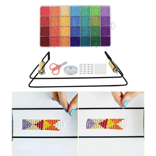 Charms  Telaio Perline 28 Fili Di Perline Di Colori Per La Creazione Di