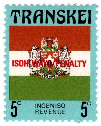 (I.B) South Africa Revenue : Transkei Penalty 5c