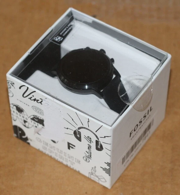 Fossil Gen 5 DW10F1 Black Stainless Steel Case Touchscreen Android Smartwatch