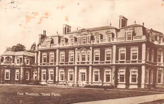 Tring Park - The Mansion - Tring - Posted In 1917 ~ A Vintage Postcard #240119