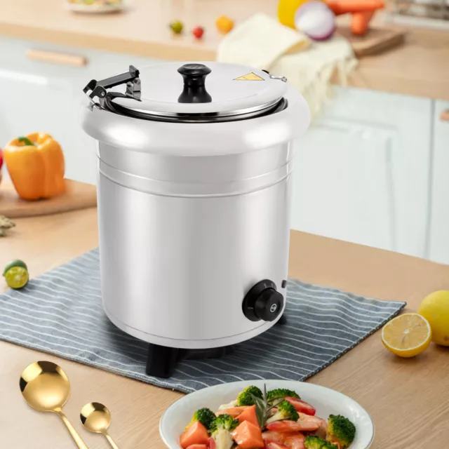 NEW Electric Countertop Food Soup Warmer Buffet Kitchen Restaurant Commercial