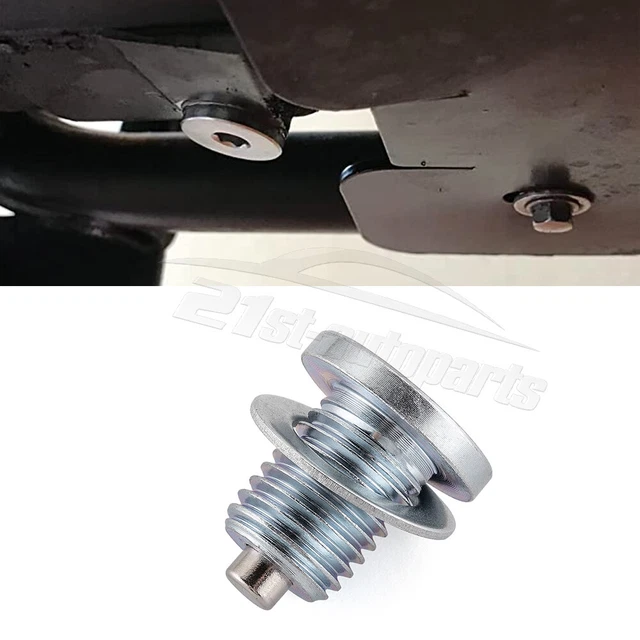 LOWPROFILE DRAIN Bolt Plug w/Oil Change Gasket For Kawasaki