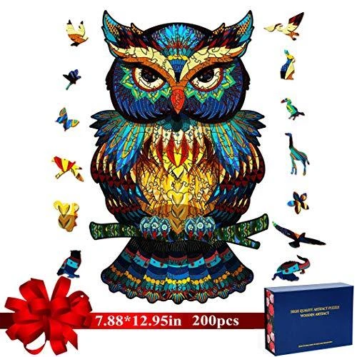 Wooden Puzzles for Adults and Kids Toys Birthday Gifts Family Parent Medium