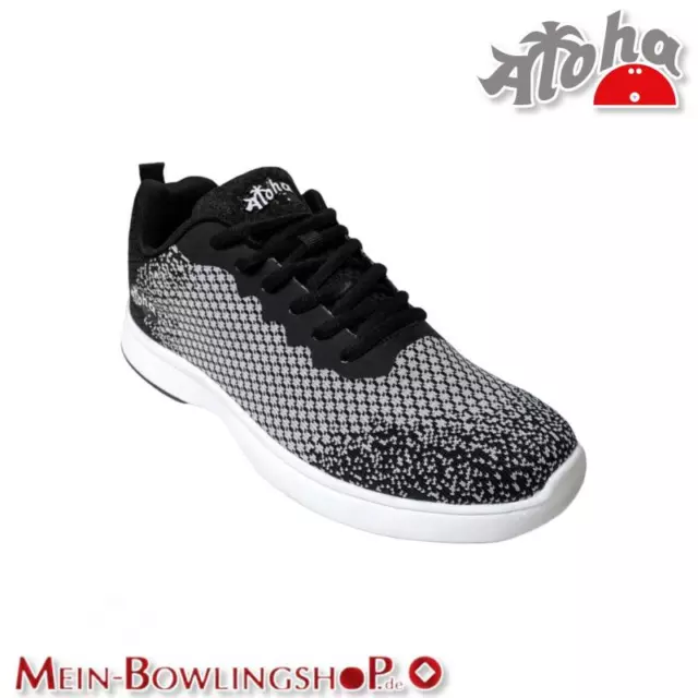 Comfortable Bowling-Schuh for Men And Ladies - Hexago White Black