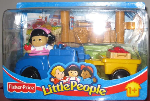 Fisher Price Little People Sonya Truck & Trailer *Brand New* Dated 2002