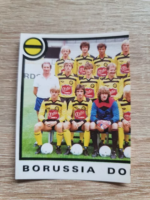 Panini Fussball 84 Borussia Dortmund 87 Mannschaft Team Bundesliga 1984 Sticker