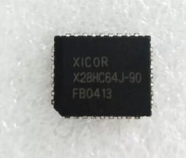 5PCS Xicor X28HC64J-90 64kbit EEPROM