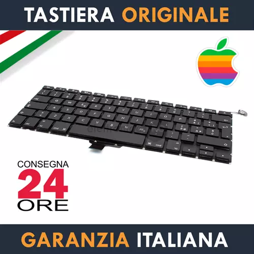 Tastiera Originale Apple MacBook Pro 13" Pollici A1278 Italiana Retroilluminata