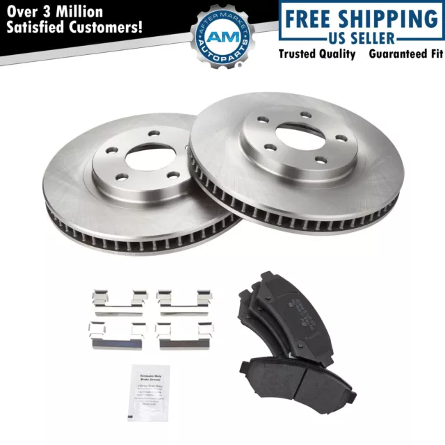 Front Posi Metallic Brake Pad & Rotor Kit for Buick Chevy Pontiac Olds