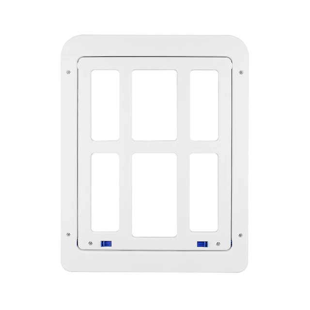 Puerta segura para mascotas con cerradura pantalla magnética exterior perro gatos ventana puerta casa entrar