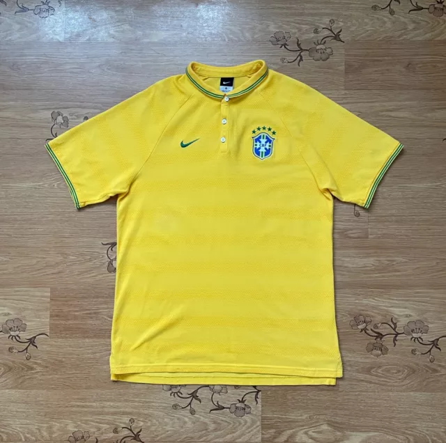 Brasil Nike 2014 Polo T shirt