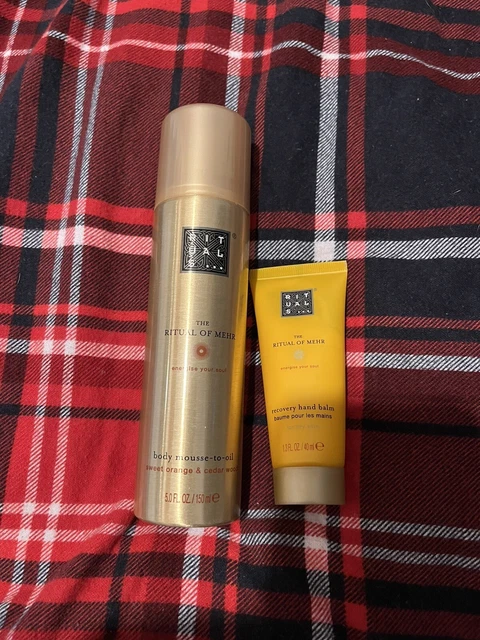 Rituals Ritual Of Mehr Brand New Mousse To Oil And Hand Balm Bundle