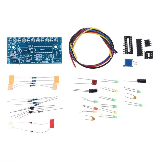 LM3915 10 LED VU Meter Preamp Power Amplifier Indicate £6.21 - PicClick UK